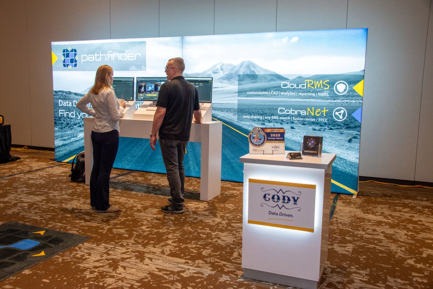 Demo's at the CODY Booth
